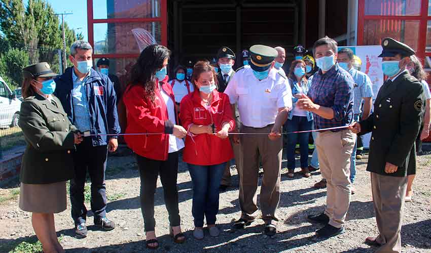 Bomberos de Puerto Ibáñez cuenta con nueva sala de máquinas