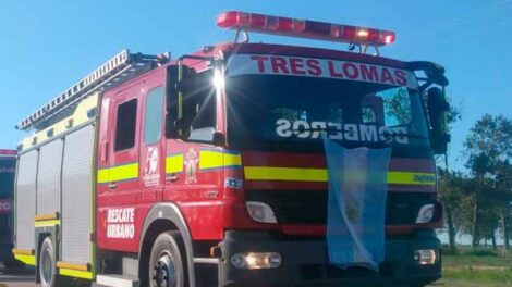 Bomberos de Tres Lomas con dos nuevas unidades