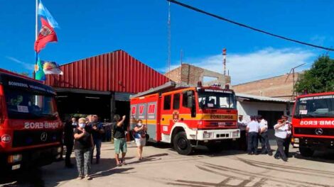 Bomberos de La Matanza presentaron sus nuevas unidades