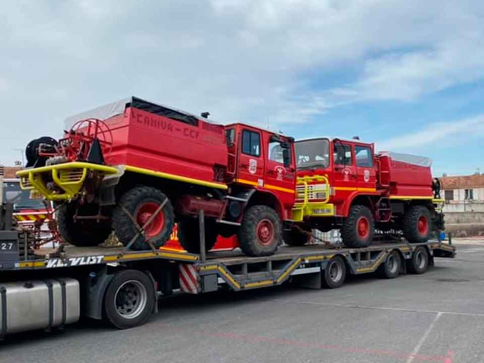 Bomberos de Luján de Cuyo recibirán equipamiento de Francia