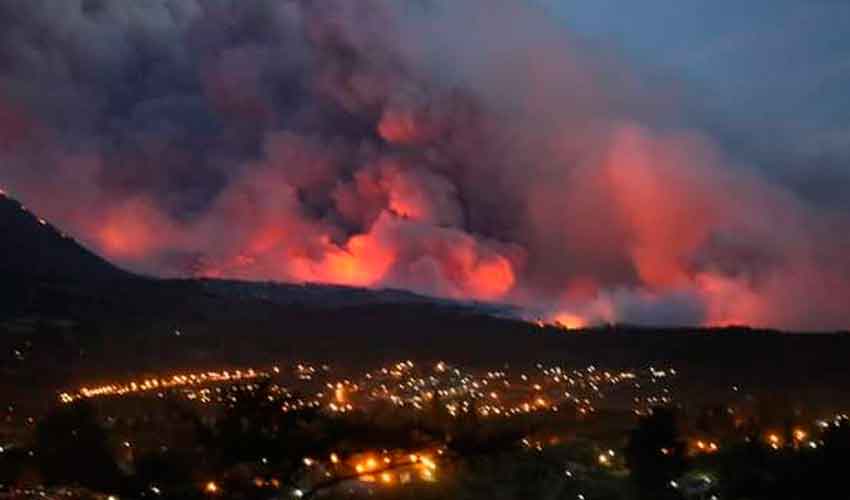 Chubut: hay 12 personas desaparecidas y se quemaron 200 viviendas