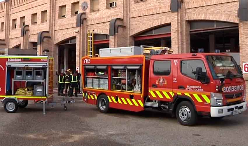 Los bomberos de Toledo incorporan un nuevo vehículo ligero