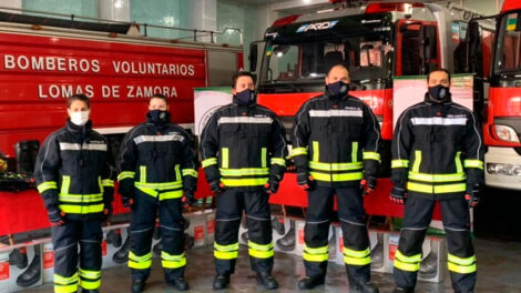 Bomberos de Lomas de Zamora incorporaron nuevos Equipos de Protección