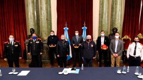 Media Sanción para el Proyecto de Ley de Fortalecimiento de Bomberos