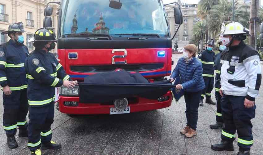 Carro de Bomberos reacondicionado para incendios patrimoniales