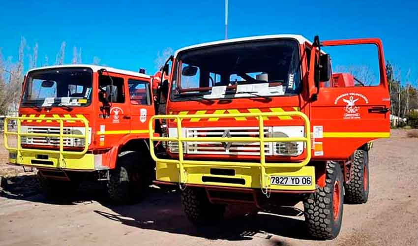 Bomberos Voluntarios de Luján sumaron dos camiones