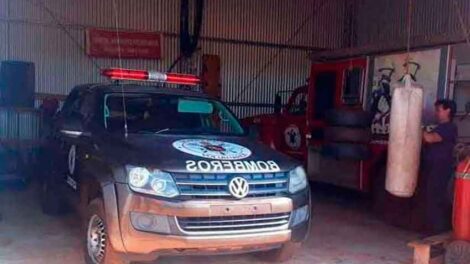 Bomberos Voluntarios de Villa Bonita con nueva unidad