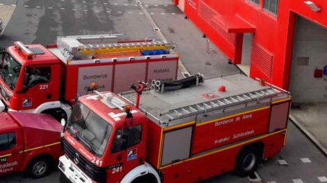Los bomberos de Álava tendrán nuevos vehículos contra incendios y rescate