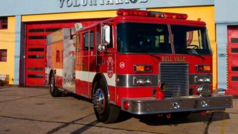 El rápido accionar de los bomberos logró salvar la vida a una beba