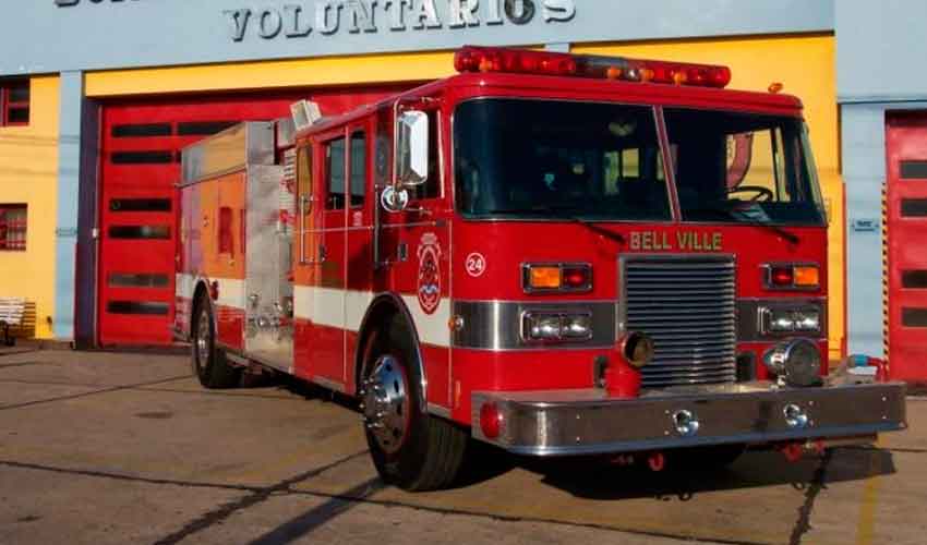 El rápido accionar de los bomberos logró salvar la vida a una beba