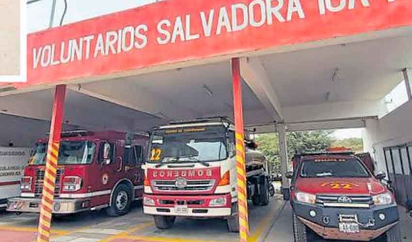 Bomberos de la región no cuentan con equipos de protección