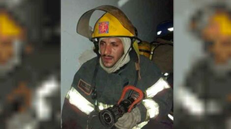 Dolor por la muerte en El Maitén de un bombero voluntario