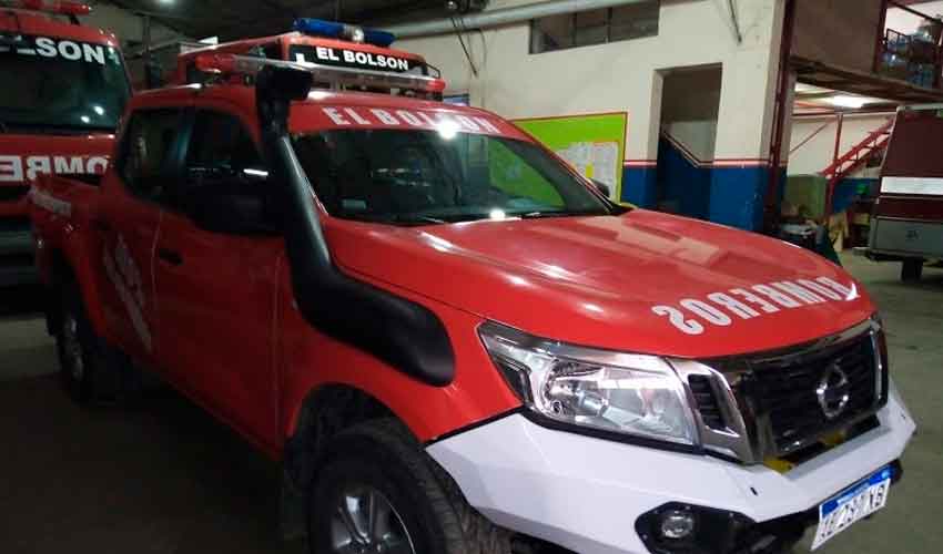 Bomberos Voluntarios de El Bolsón recibió nuevo equipamiento