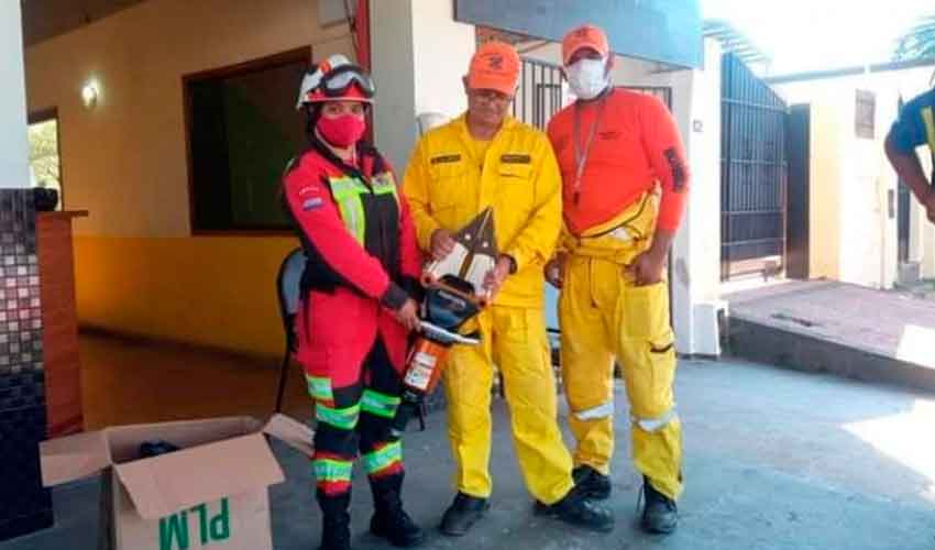 Bomberos recuperaron el equipo que fue robado de la Unidad