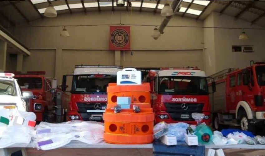 Bomberos adquirieron 800 mil pesos en equipamiento