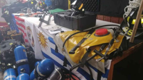 Bomberos de Uruguay recibió importante donación