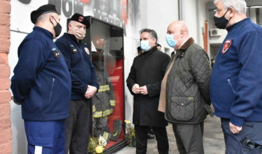 Reconocimiento a la tarea de los Bomberos de la Ciudad