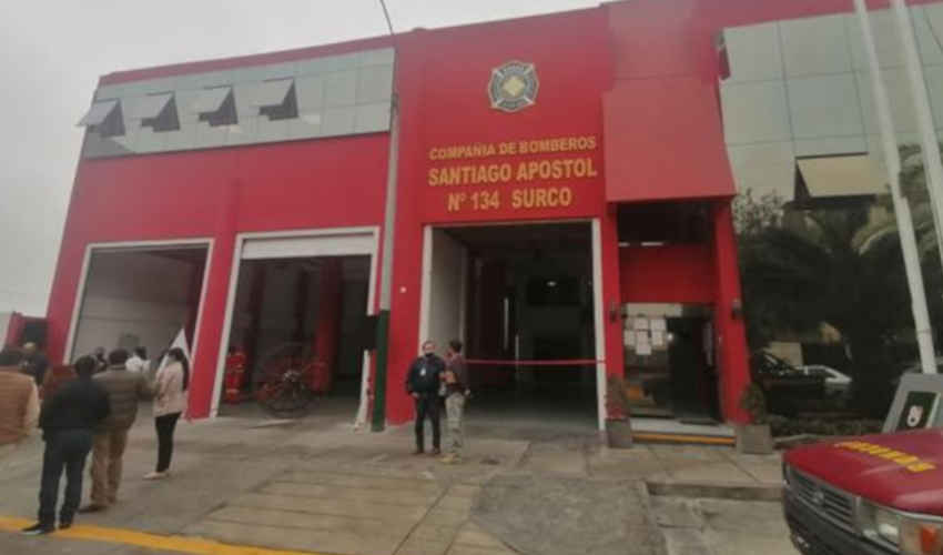 Remodelan infraestructura de compañía de bomberos Santiago Apóstol