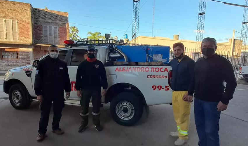 Nuevos equipamientos para Bomberos de Alejandro Roca