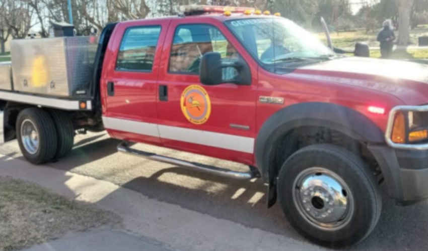 Bomberos de Cañada Seca incorporó un nuevo móvil