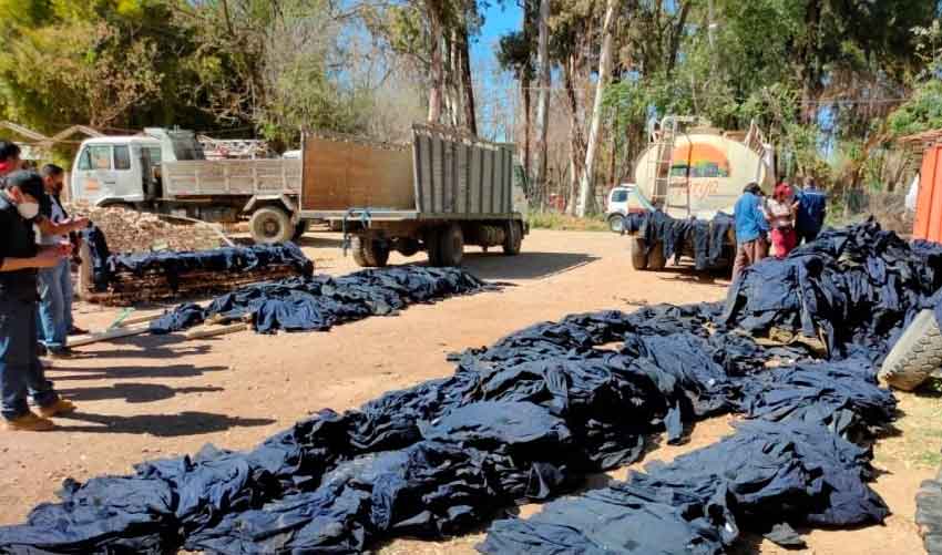 Hallan deteriorado material donado para los bomberos de Tarija