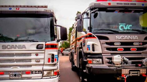 Bomberos Voluntarios de Pérez adelanto su futuro Móvil 17