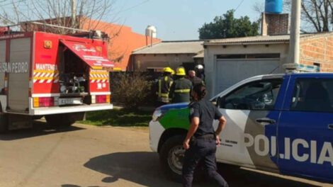 Un hombre no dejó ingresar a los bomberos tras siniestro en su vivienda