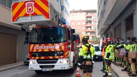 Los Bomberos de Soria estrenan una autoescala de 30 metros