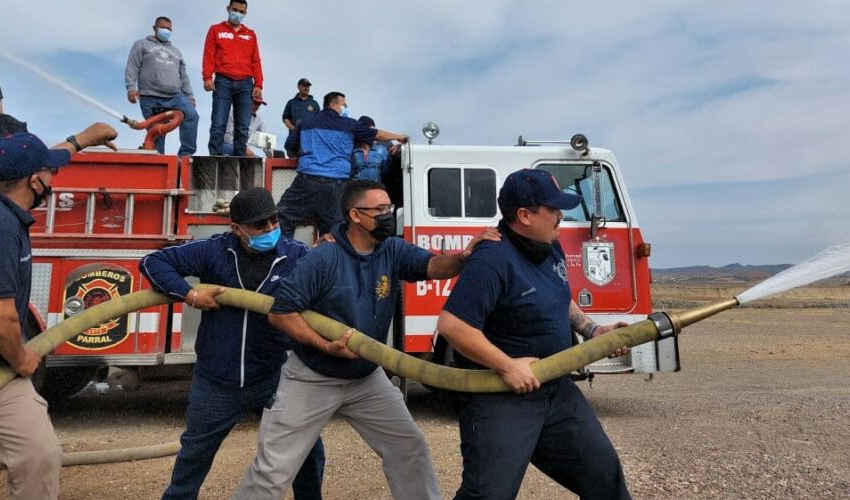 Avanza primera academia Interna de Bomberos