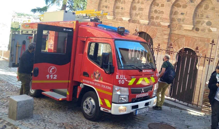 Nuevo vehículo de bomberos de Toledo para el Casco