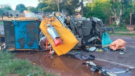 Bombera Voluntaria muere en accidente en Quiindy