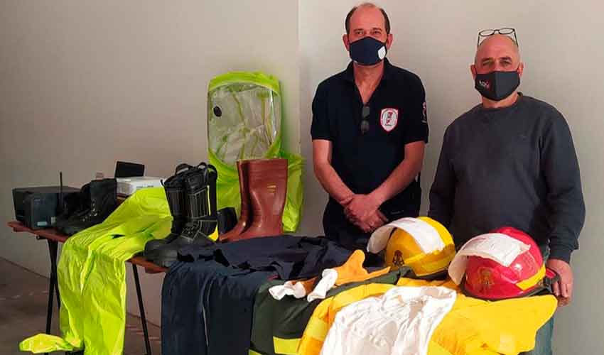 Bomberos Voluntarios de Esperanza presentó nuevos equipos