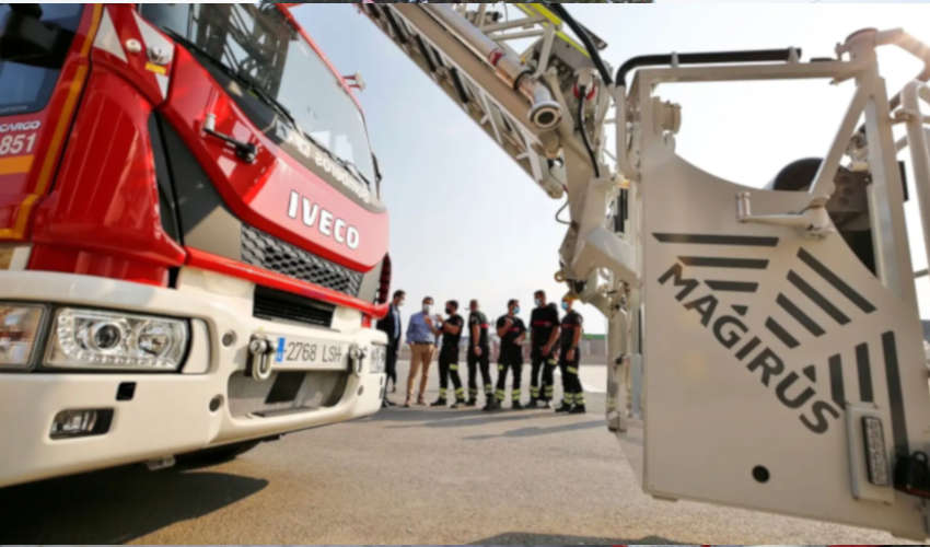 Nueva auto escalera para Bomberos de Torrevieja