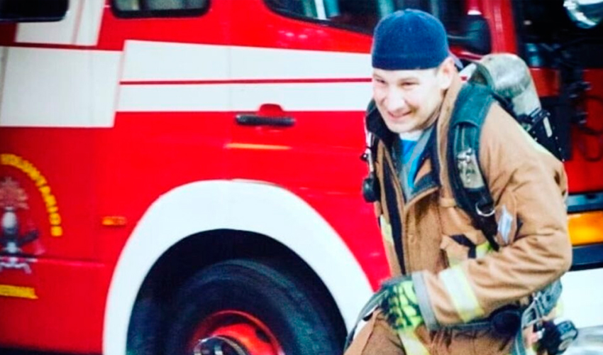 Es de Bernal y va por una hazaña: salir campeón en el Mundial de Bomberos