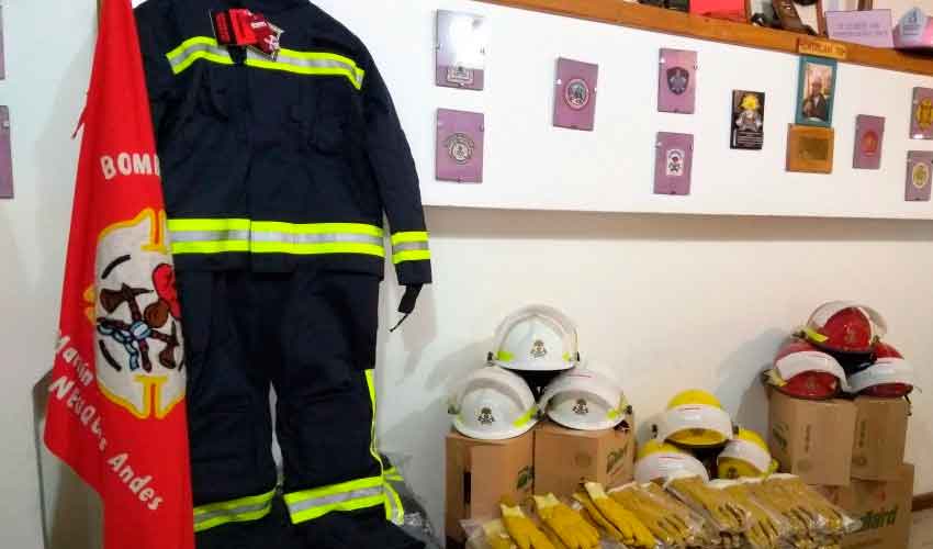 Nuevos equipos para Bomberos Voluntarios de San Martín de los Andes