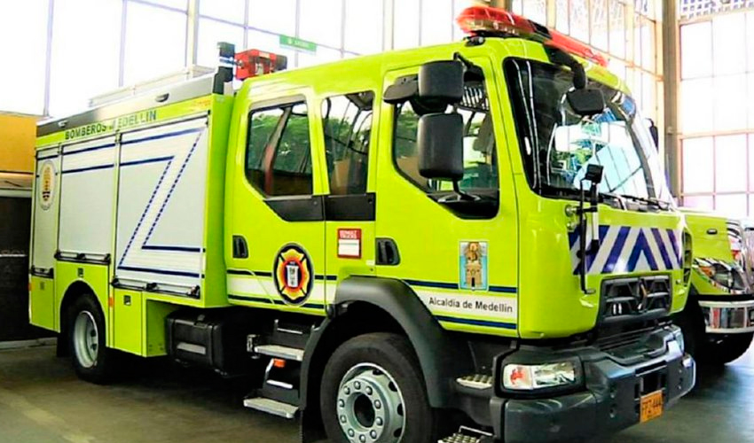 Crisis en bomberos en Medellín: 12 vehículos están fuera de servicio