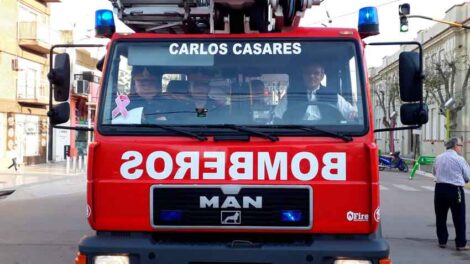Nuevo equipamiento para los Bomberos Voluntarios de Carlos Casares
