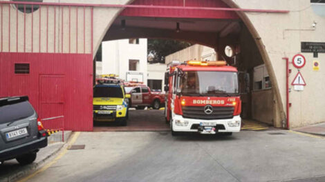 Apedrean a los Bomberos tras actuar en Arcos Quebrados