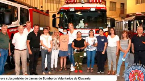 Bomberos Voluntarios conformaron la subcomisión de damas