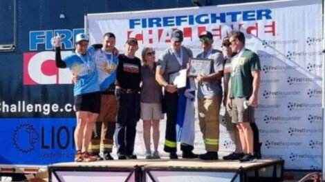 Podio Argentino en el "Mundial de Bomberos"