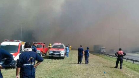 incendio en Parque Nacional Ciervo de los Pantanos