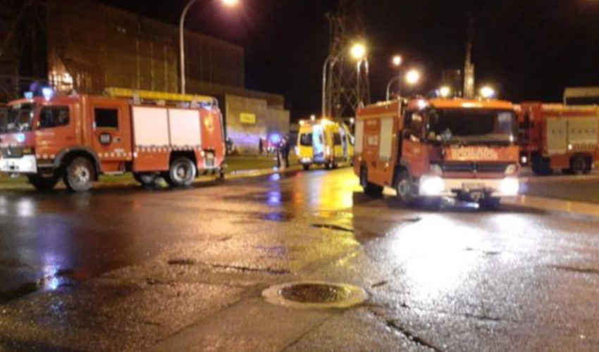 Muere bombero en labores de extinción en central nuclear