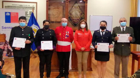 Bomberos se certifican en materia de género y violencias contra las mujeres