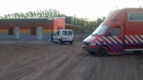 Denuncian robo de alambrados en instalaciones de Bomberos en Huergo