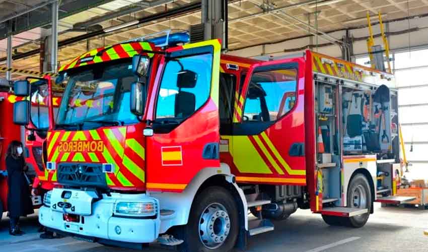 Bomberos de Alcorcón suman un nuevo camión 