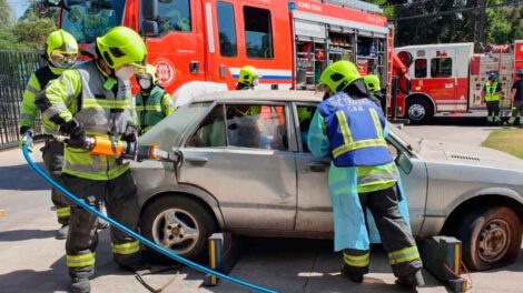 Bomberos lanzan aplicaciones para rescate de personas con discapacidad