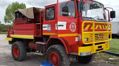 Bomberos Voluntarios Paso de la Patria con nueva unidad