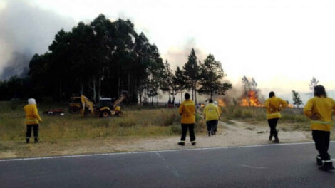 Bomberos se recuperan de las quemaduras que sufrieron en un incendio