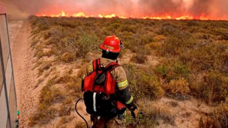 Los Bomberos criticaron al Gobierno por la falta de trabajo coordinado