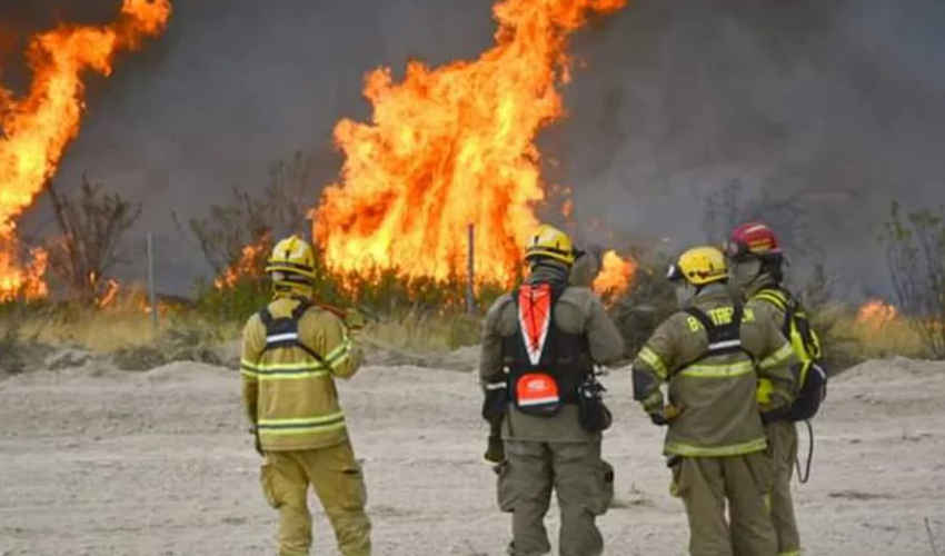 Incendios: varios bomberos quedaron aislados por coronavirus